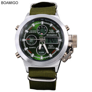 BOAMIGO Digital Analog Waterproof Watch