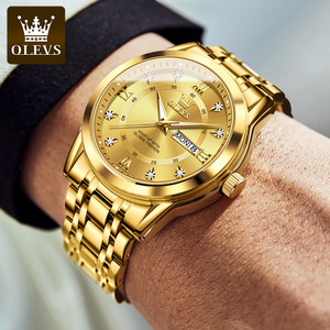 OLEVS 5513 OEM Watch Luxury Brand Casual Business Gold Wrist Watch