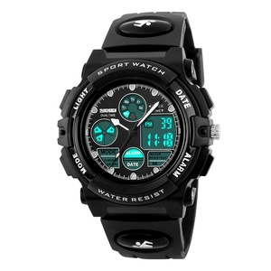 SKMEI 1163 Sports Kids Analog Digital Watch Waterproof Chronograph Plastic Wristwatch