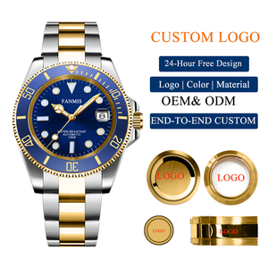 OEM ODM Watch Supplier Customize Men Luxury Minimalist Watch 40mm NH35