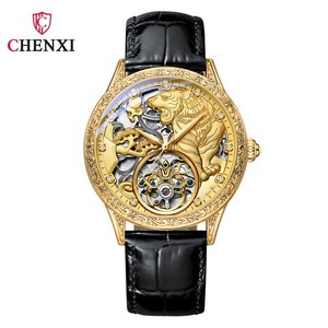 CHENXI 6029 Skeleton Automatic Watch