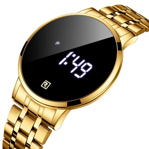 Men's Alloy Stainless Steel Touchscreen Digital Watch