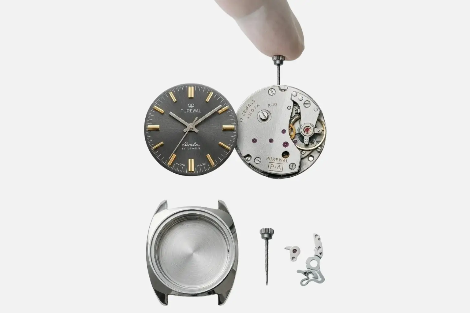 Purewal Calibre and Mechanical Watch Movement Components
