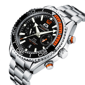 Drop Ship Mechanical Chronograph Waterproof Sport Watch