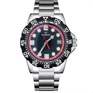 Men's Sport F1 Style Auto-Mechanical Steel Watch