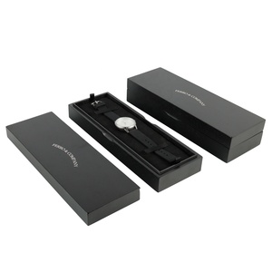 Customized Watch Case Luxury Wooden Sliding Cover Box